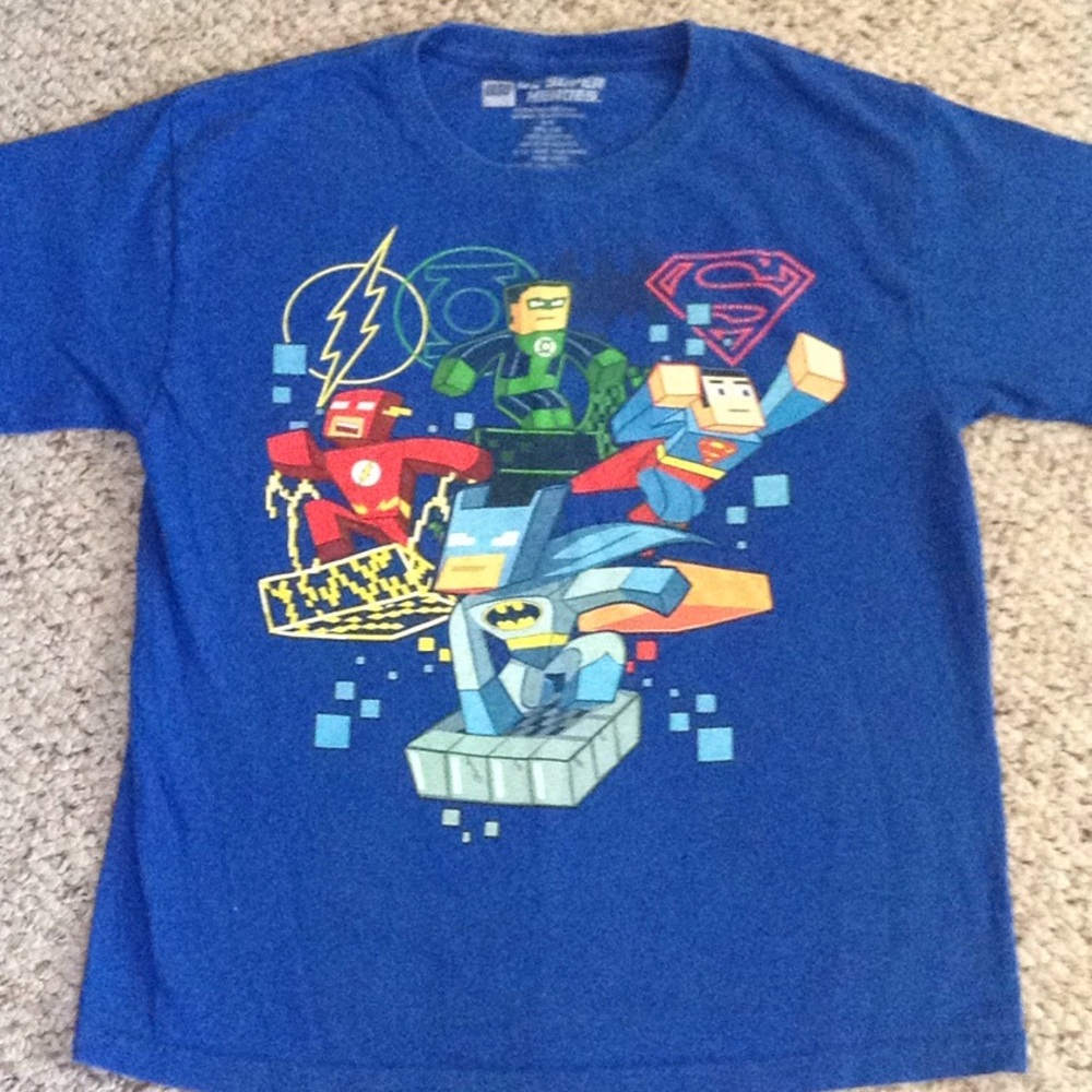 Boys tee Sz 18 Lego DC Super Heroes